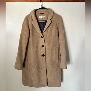 Boden Camel Long Trench Coat